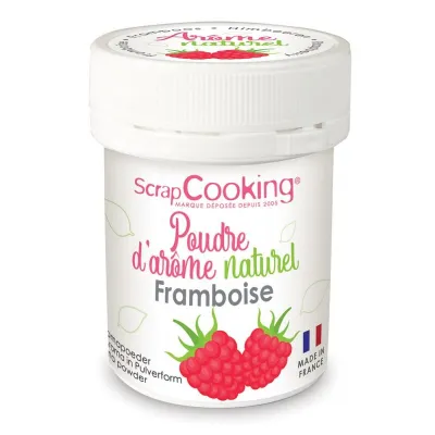 Natürliches Aromapulver Himbeer, 15 g