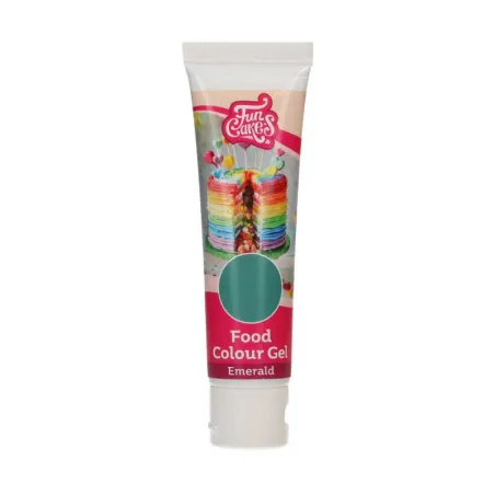 FunCakes colorante alimentare in gel smeraldo, 30 g