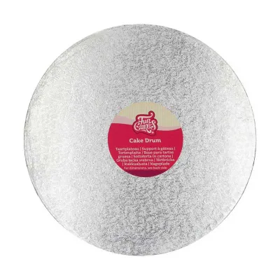 Tortenplatte rund Ø 30.5 cm, Silber