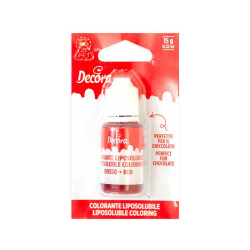 Colorante liposolubile per il rosso cioccolato, 15 g