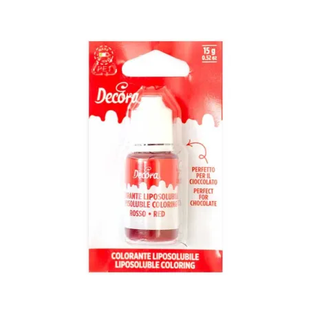 Colorante liposolubile per il rosso cioccolato, 15 g