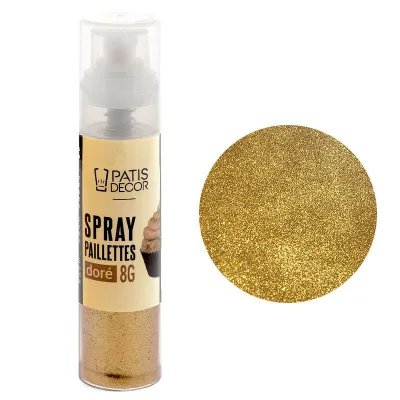 Glitzerspray Gold, 8 g