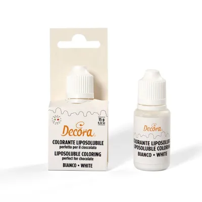 Fettlösliche Farbe für Schokolade Weiss, 15 g