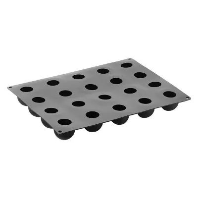 Silicone mold ball Ø 50 mm, 20 pieces
