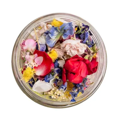 Mélange de fleurs lyophilisées