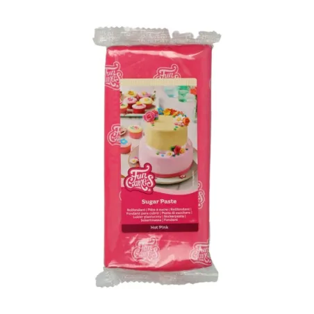 FunCakes rotolo di fondente rosa caldo, 1 kg