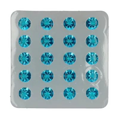 Essbare Gelee Diamanten Blau, 20 Stück