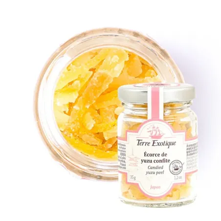 Candied yuzu peel, 35 g