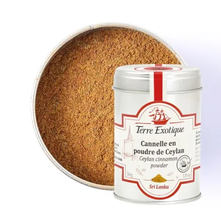 Cannella di Ceylon in polvere, 50 g
