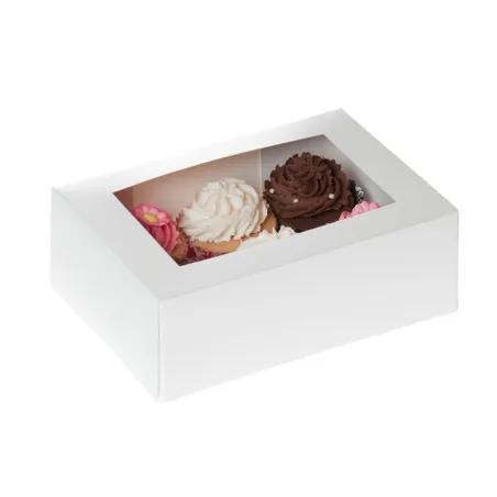 Cupcake box for 6 cupcakes, 1 piece