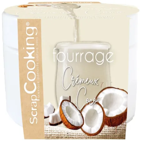 Creamy coconut filling, 200 g
