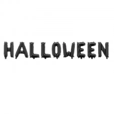 Ballons en aluminium HALLOWEEN, 9 pièces pour Ta fête d'Halloween