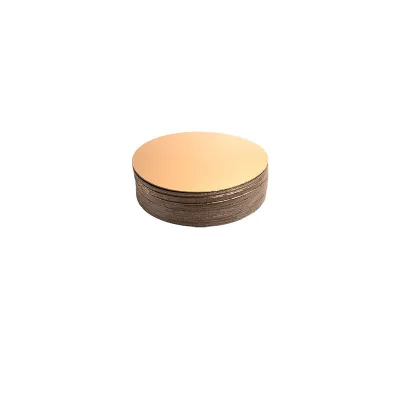 Tortenboden Gold Ø 12 cm, 50 Stück