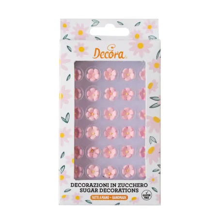 Décor en sucre Fleurs, petit