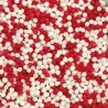 Nonpareils red-white, 100 g