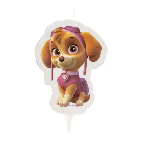 Bougie Paw Patrol 2D Skye, 7.5 cm