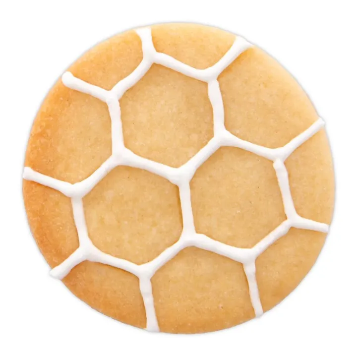 Cookie cutter with football ejector