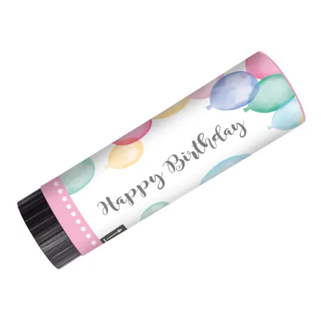 Confetti cannon Happy Birthday