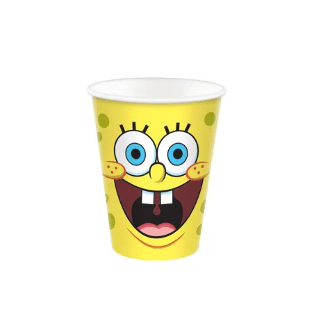 Bicchiere SpongeBob 250 ml, 8 pezzi