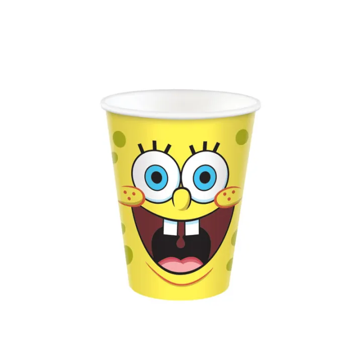 Bicchiere SpongeBob 250 ml, 8 pezzi
