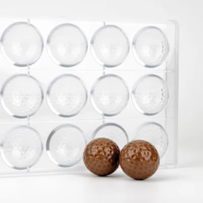 Pralinenform Golfball, 15 Stück