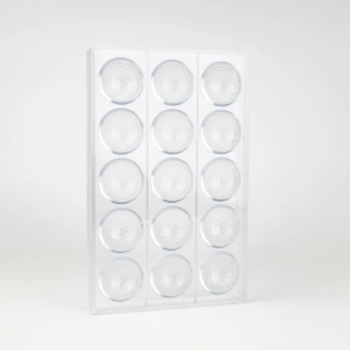 Pralinenform Golfball, 15 Stück