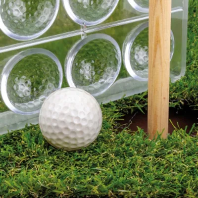 Pralinenform Golfball, 15 Stück