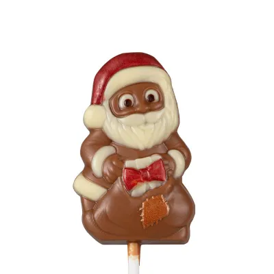 Lolly Schokoladenform Santa
