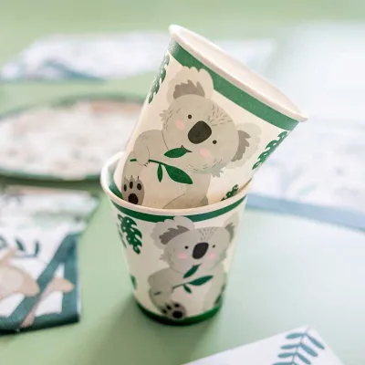 Trinkbecher Koala 250 ml, 8 Stück