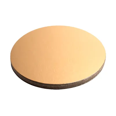 Tortenboden Gold Ø 26 cm, 10 Stück