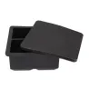 Stampo per cubetti di ghiaccio in silicone XL quadrati, 4 pezzi