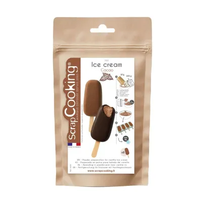 Eiscremepulvermix Schokolade, 145 g