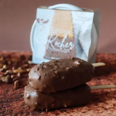 Mélange pour crème glacée en poudre chocolat, 145 g