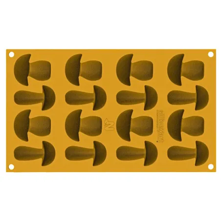 Stampo in silicone per funghi, 16 pezzi