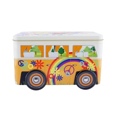 Scatola per biscotti Hippi Bus, 197 x 108 x 110 mm