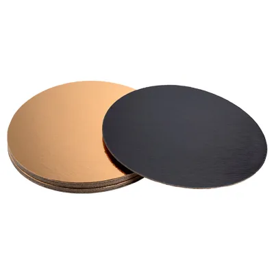 Base per torta dorata Ø 30 cm, 50 pezzi