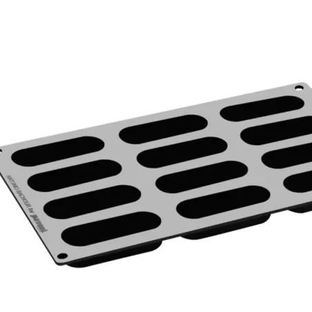 Stampo in silicone Eclair Modern 8 x 2,7 cm, 12 pezzi