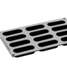 Silikonform Eclair Modern 8 x 2.7 cm, 12 Stück