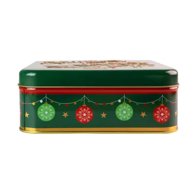 Scatola di biscotti Merry Christmas, 170 x 170 x 63 mm