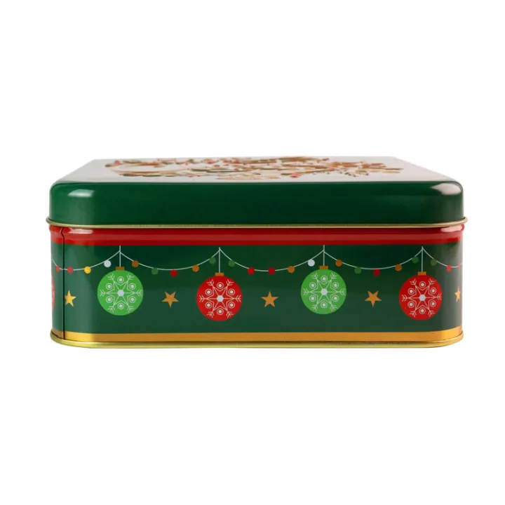 Guetzlidose Merry Christmas, 170 x 170 x 63 mm