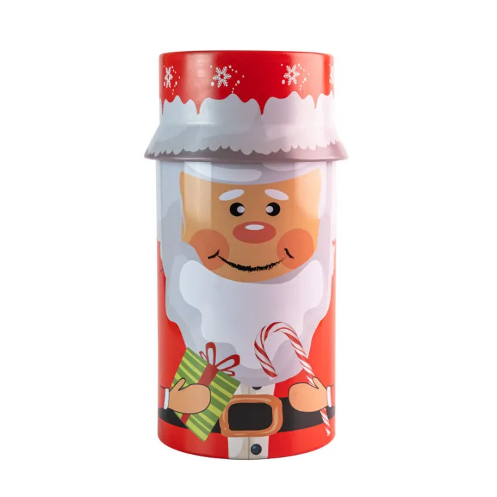 Cookie tin Santa Claus Ø 80 x 148 mm