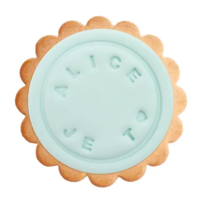 Cookie stamps for individual embossing, 85 pieces