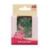 Cupcake Backförmchen Weihnachtszauber, 48 Stück