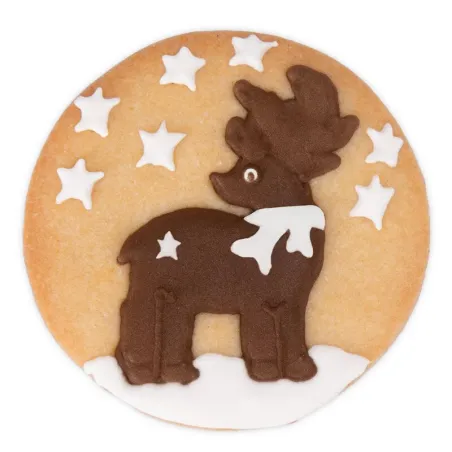 Cookie cutter with deer ejector