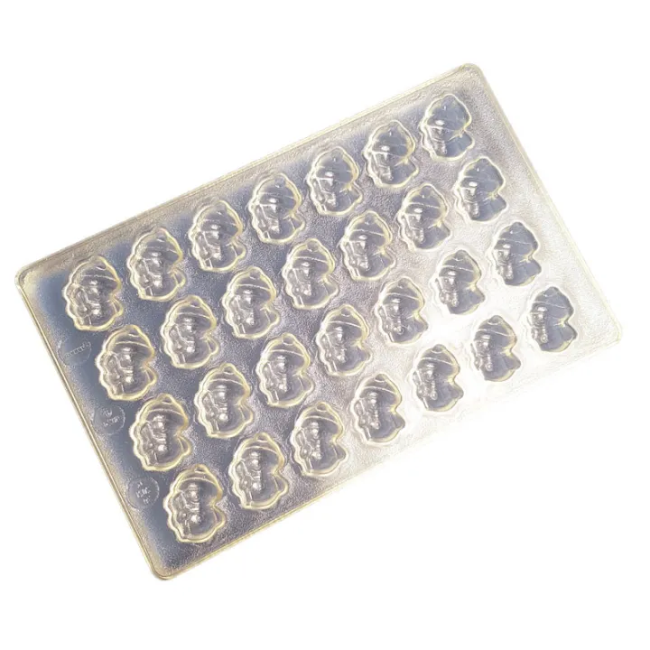 Chocolate mold snowman 28 chocolates