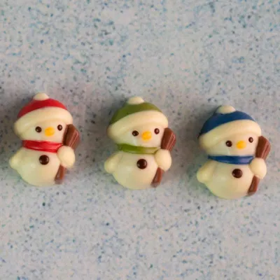 Chocolate mold snowman 28 chocolates
