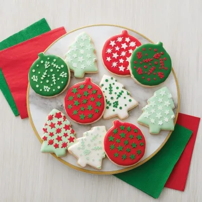 Ausstecher & Schablonen Set Weihnachten, 4-teilig