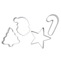 Ausstecher Set Weihnachten, 4-teilig