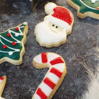 Christmas cookie cutter set, 4 pieces