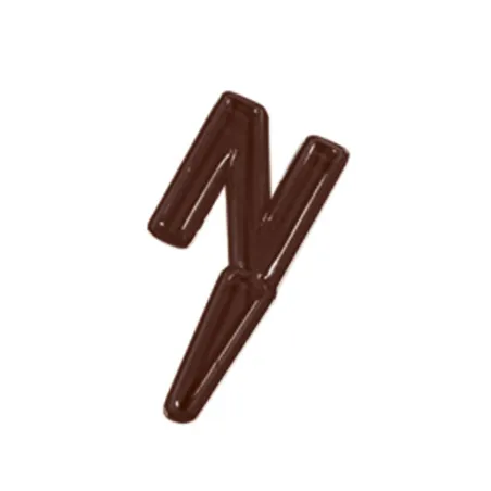 Stampo per cioccolato lettere dalla N alla Z
